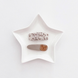 Girl Hair Clip Bear Floral Set (GHP9465)